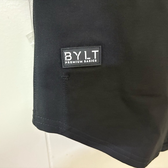 BYLT Elite Fairway Pullover Jacket Stretch Performance Mens Black Golf SZ L NEW - Picture 4 of 10